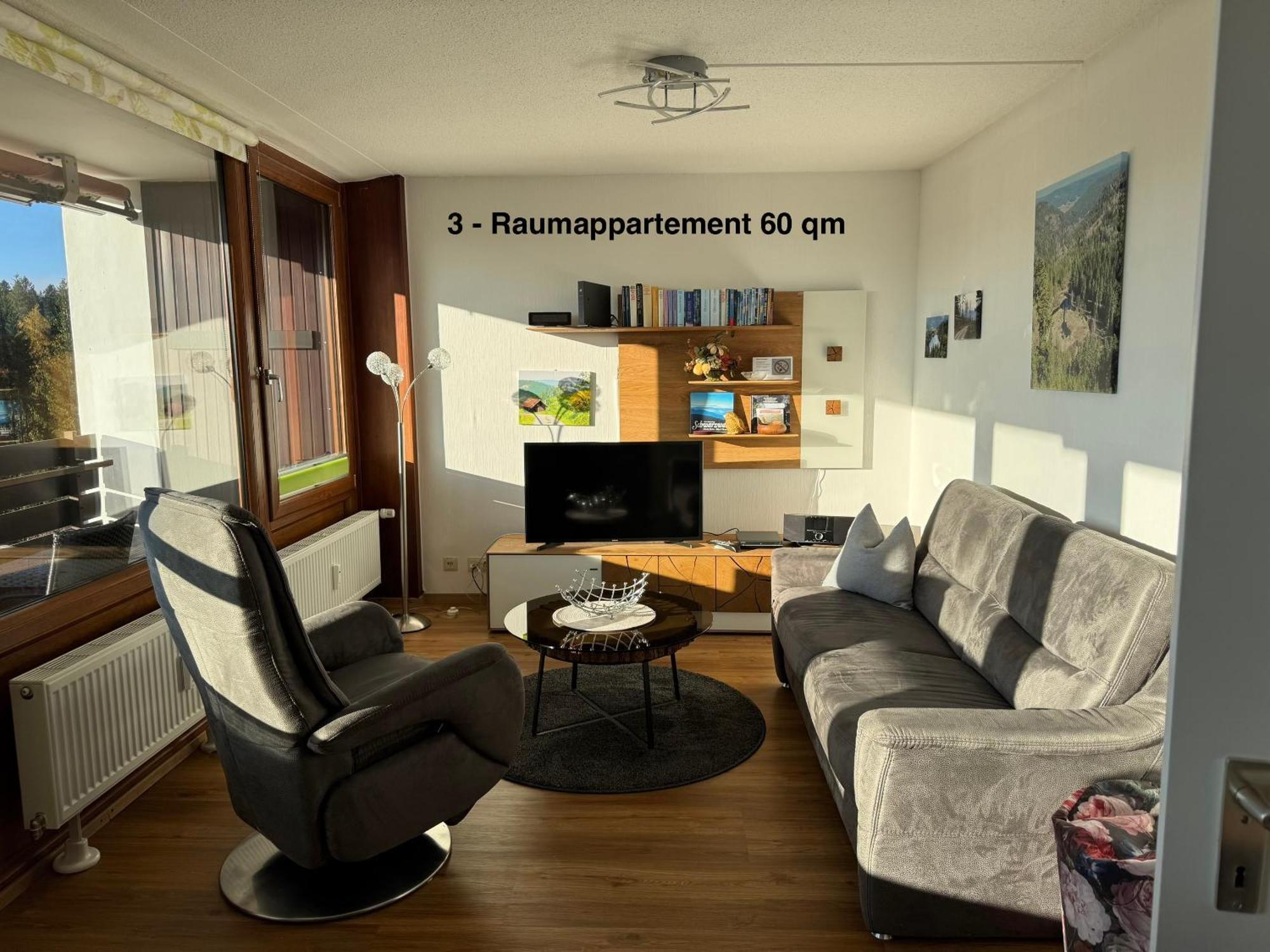 3- 2-1 - Raum - Ferienappartements Dieter Hoffmann Freudenstadt-Kniebis Beim Nationalpark Экстерьер фото